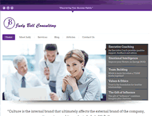 Tablet Screenshot of judybellconsulting.com
